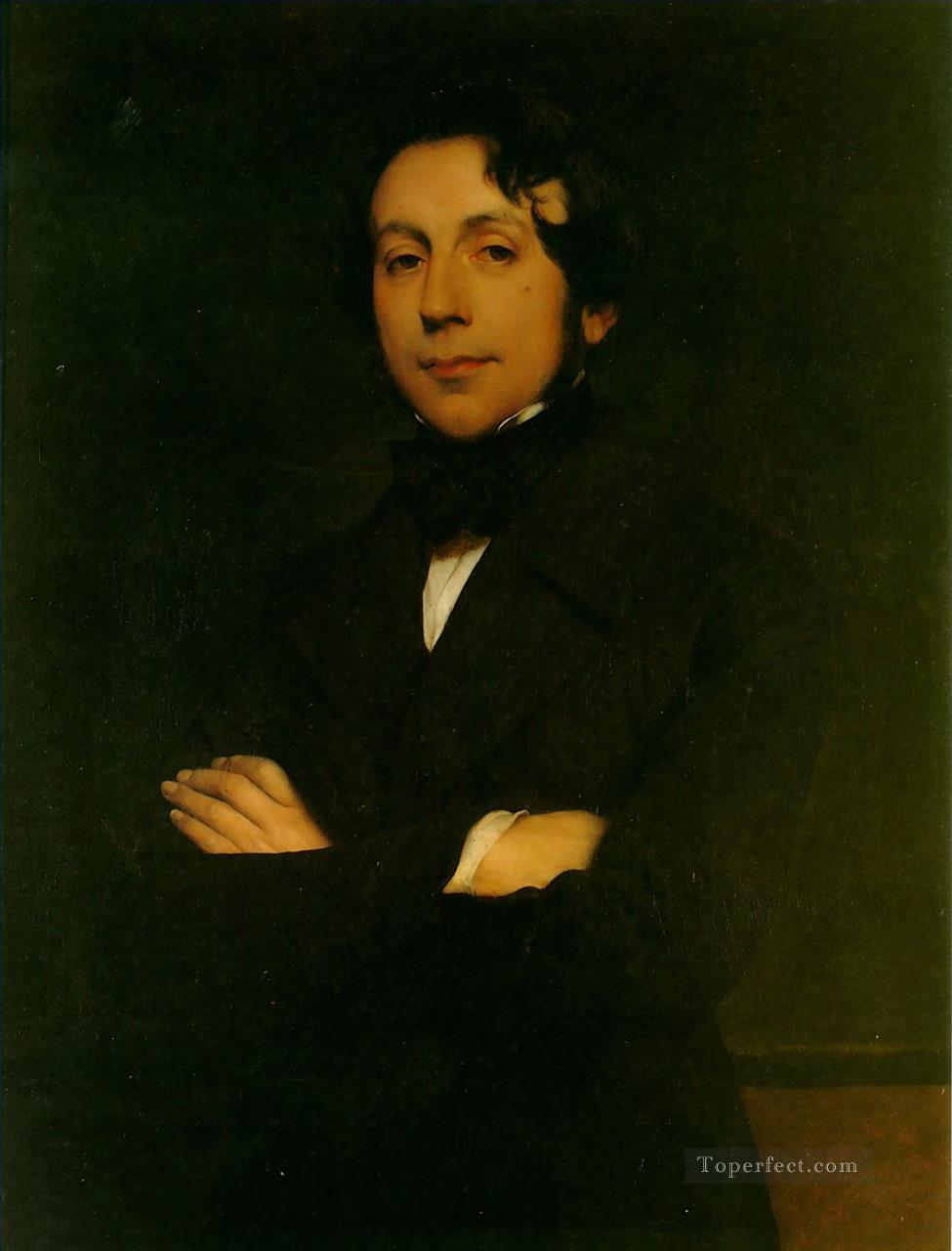 シャルル・ド・レムサ 1845 等身大 イッポリット・ドラローシュ油絵